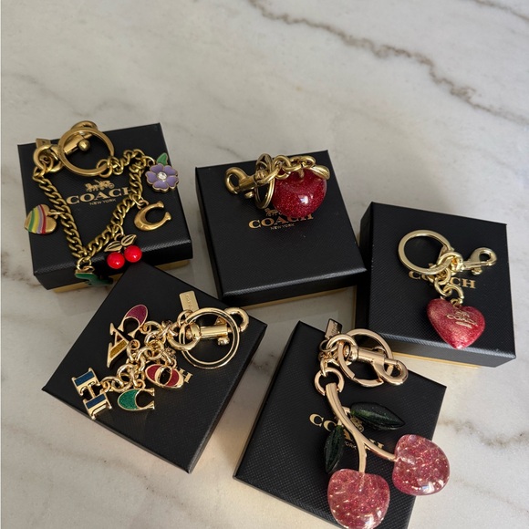 5 NWOT Coach Keychains bundle - Picture 7 of 7